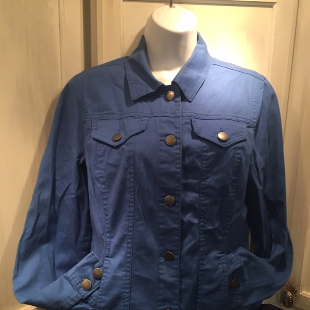 Charter Club blue jacket